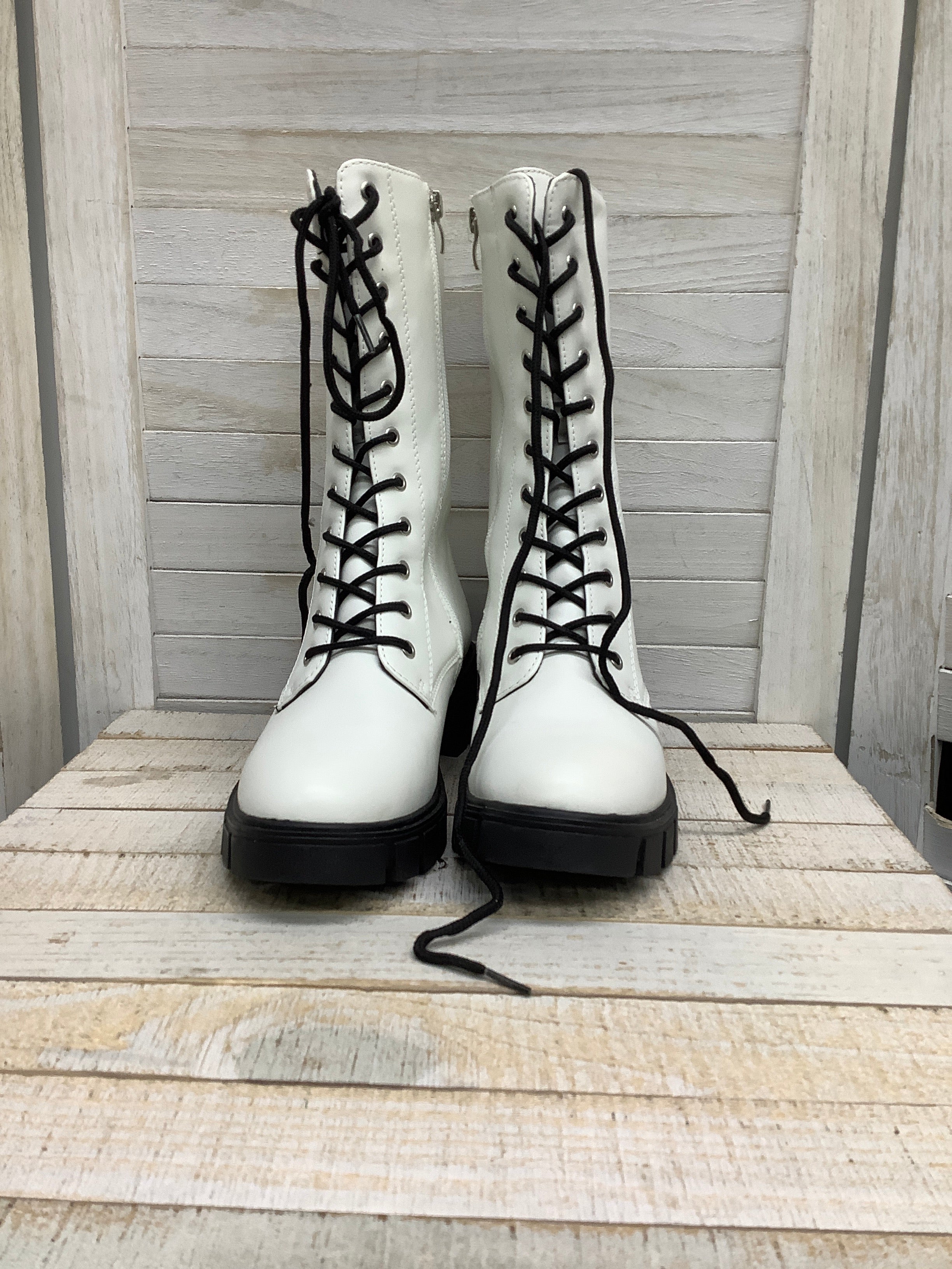 Charlotte russe clearance lace up boots