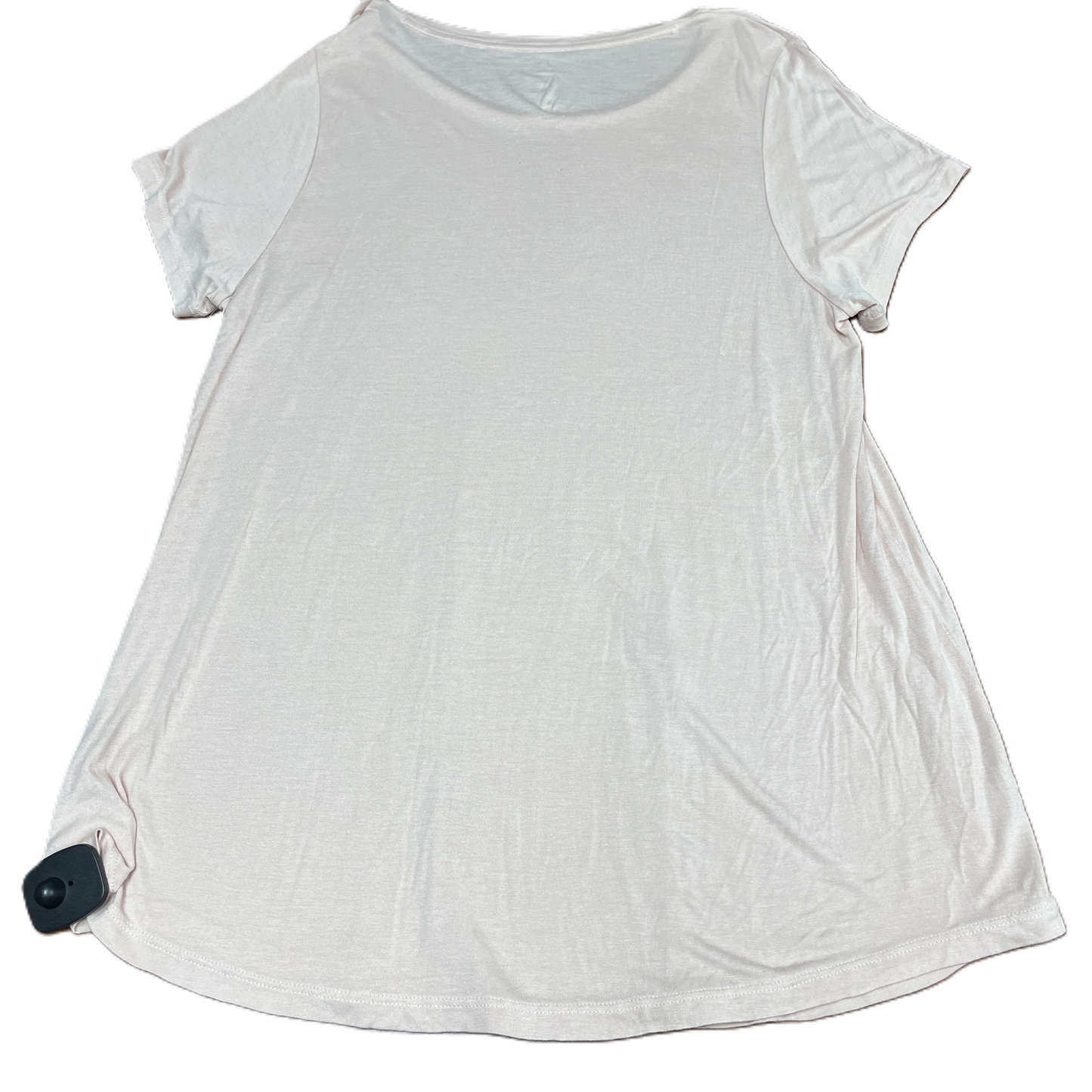 Top Short Sleeve Basic By Kaari Blue  Size: 1x