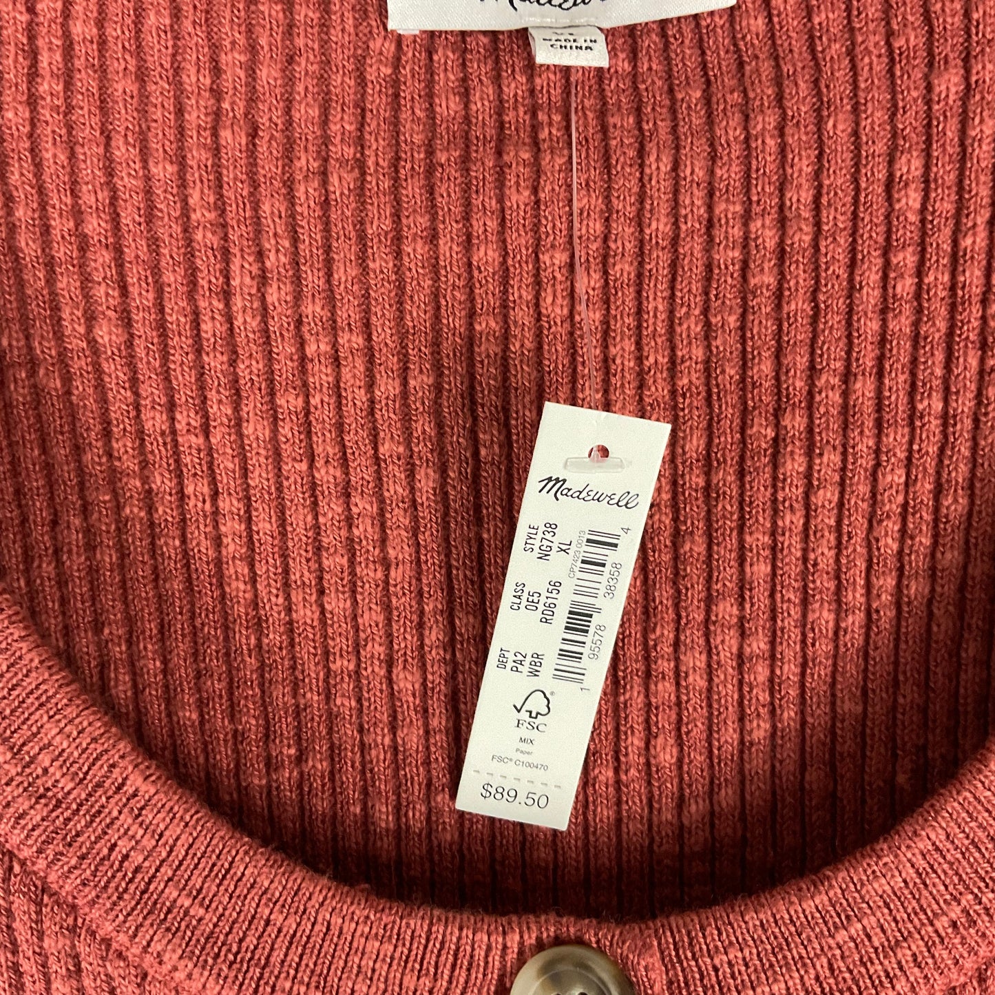 Sweater Cardigan By Madewell  Size: Xl