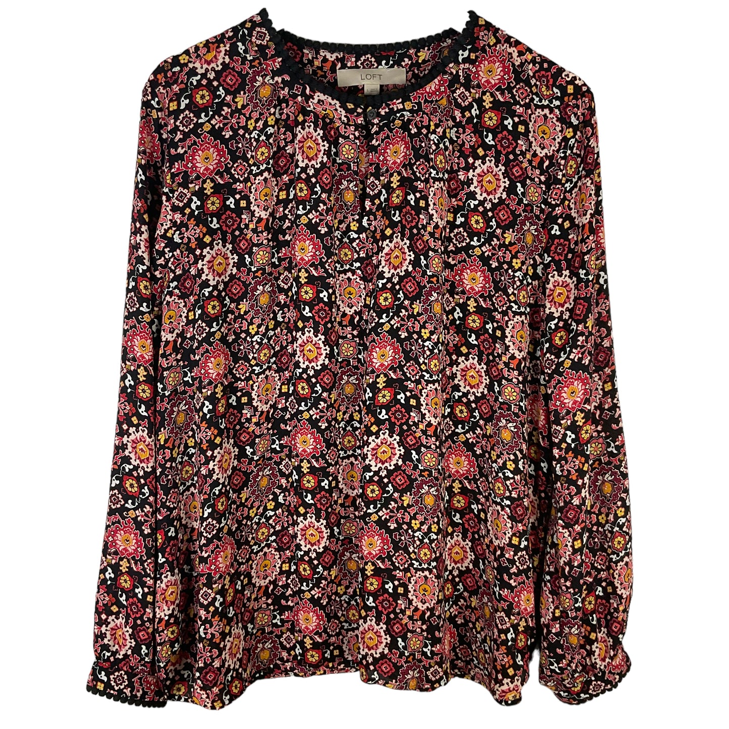 Top Long Sleeve By Loft  Size: L