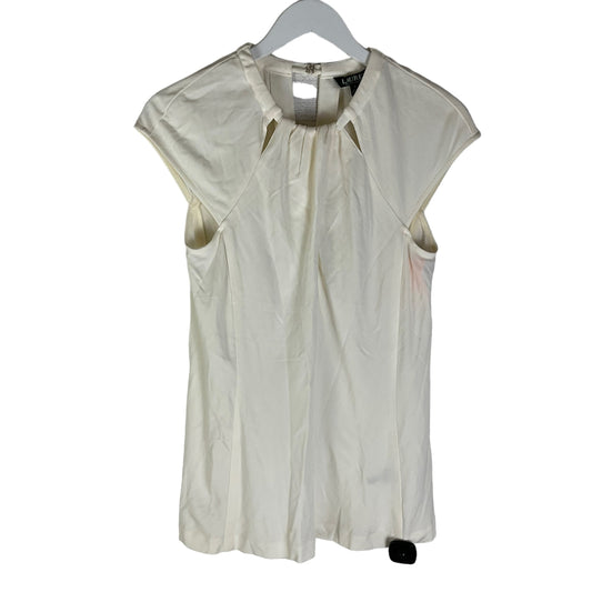Top Short Sleeve By Lauren By Ralph Lauren  Size: L