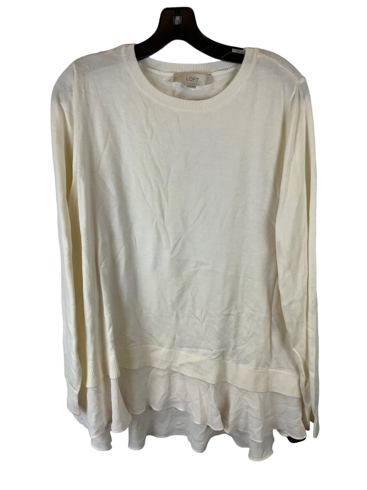 Top Long Sleeve By Loft  Size: Xxl