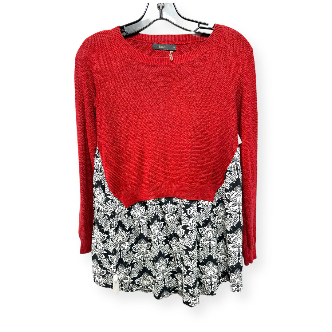 Top Long Sleeve By Thml  Size: Xs