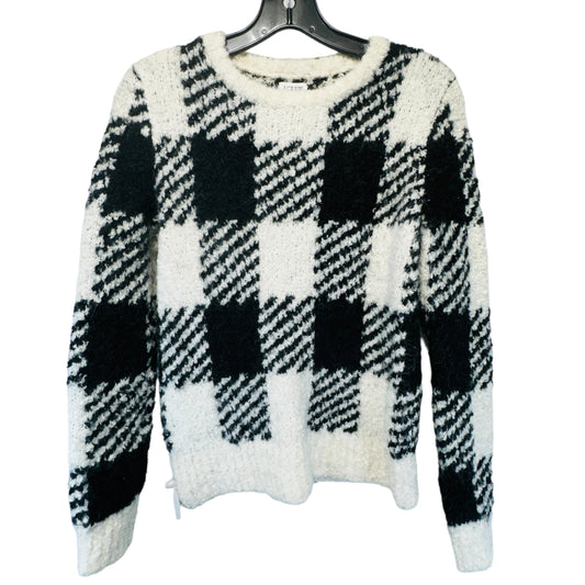 Bouclé Buffalo-Check Sweater By J Crew  Size: Xs