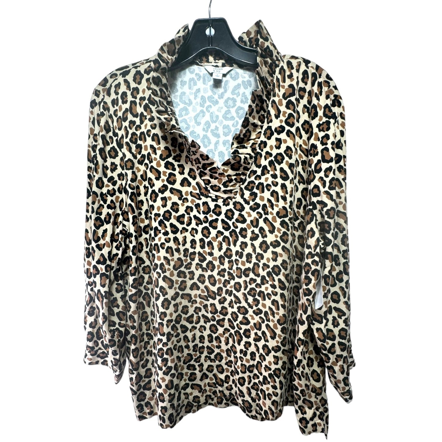 Top Long Sleeve By Crown And Ivy  Size: L