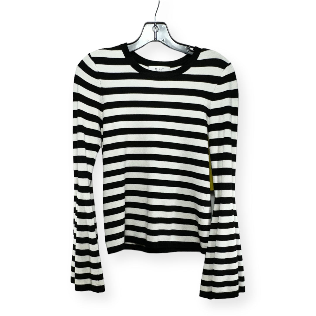 Striped Bell Sleeve Top Designer By Milly  Size: S