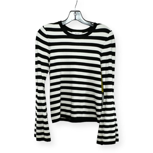 Striped Bell Sleeve Top Designer By Milly  Size: S