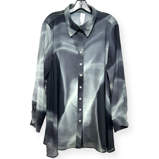Blouse Long Sleeve By Wynne Layers  Size: 1x
