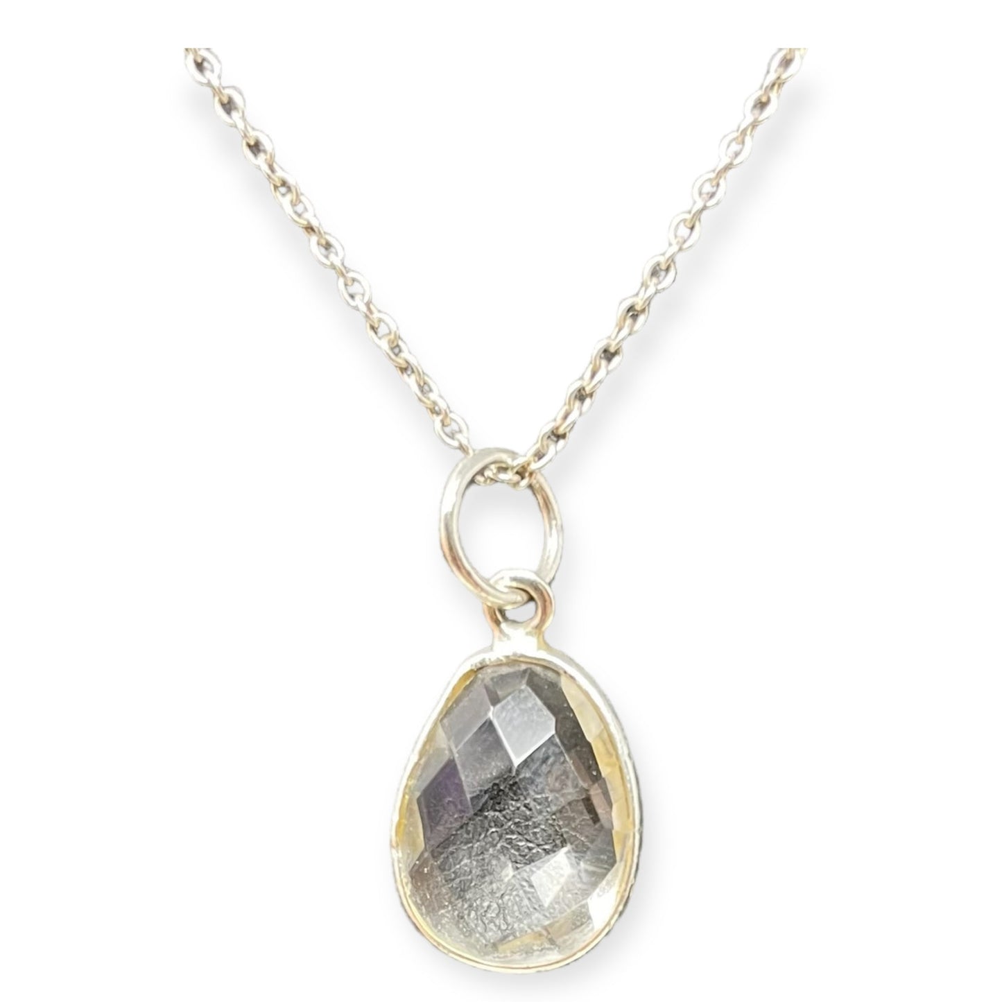 Sterling Silver Quartz Necklace By Alwand Vahan