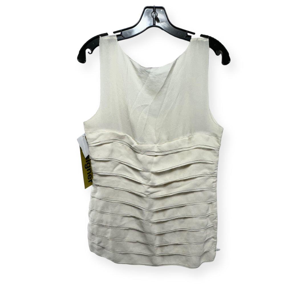 Silk Top Sleeveless Designer By Tory Burch  Size: 6