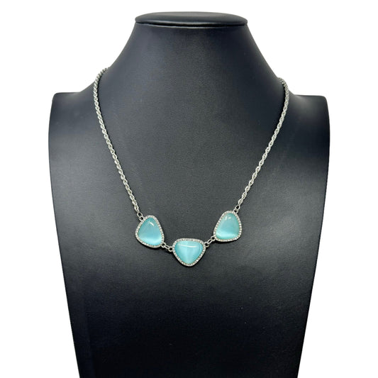 Aqua Chalcedony Necklace By Clothes Mentor