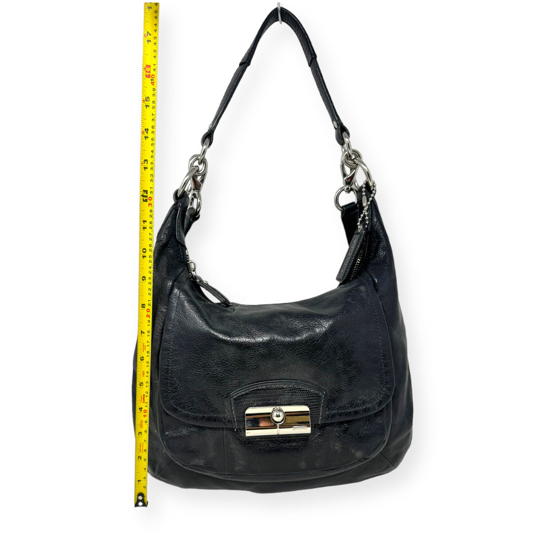 Kristin Leather Hobo Bag Designer By Coach  Size: Medium