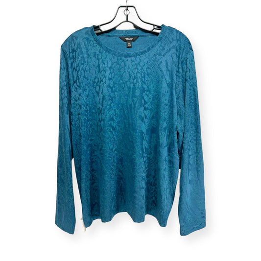 Top Long Sleeve By Simply Vera  Size: Xxl