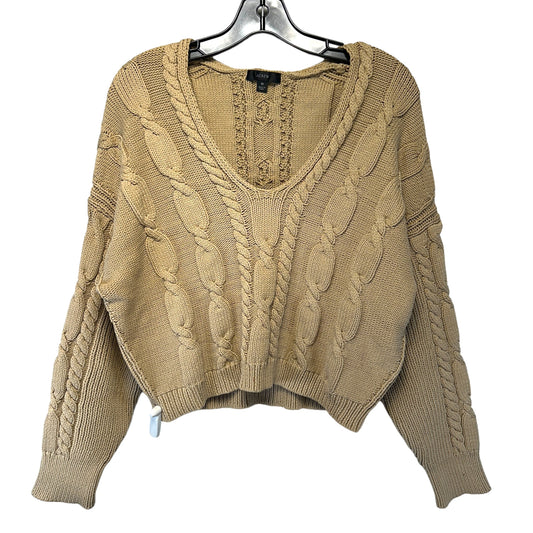 V-neck Cable-knit Sweater By J Crew  Size: M