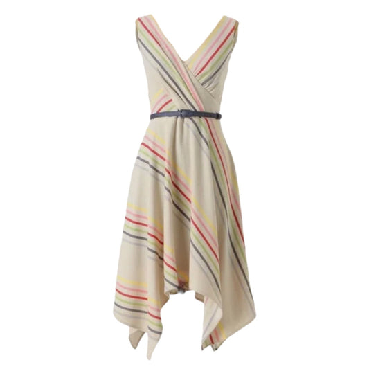 Crossing Stripes Dress By Eva Franco  Anthropologie Size: 2