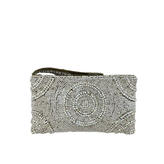 Beaded Clutch - Natural By Tommy Bahama  Size: Medium