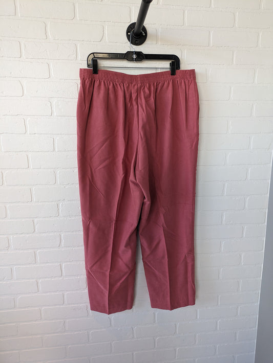 Pants Ankle By Alfred Dunner  Size: 18