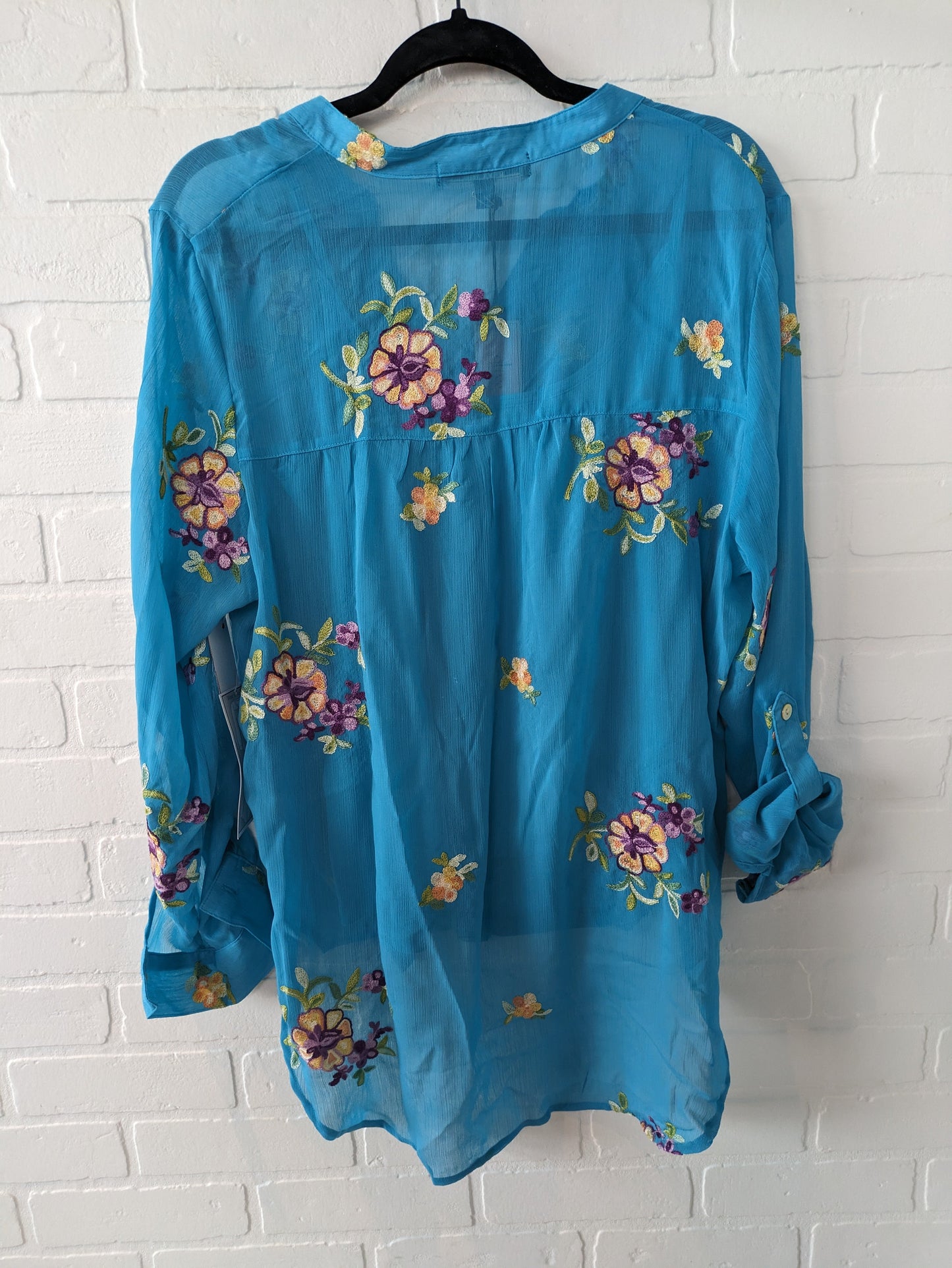 Blouse Long Sleeve By Cme  Size: Xl