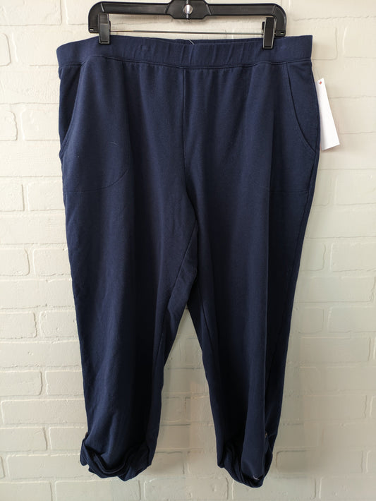 Athletic Capris By Denim And Co Qvc  Size: 14