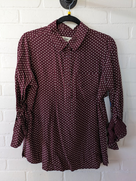 Blouse Long Sleeve By Clothes Mentor  Size: M