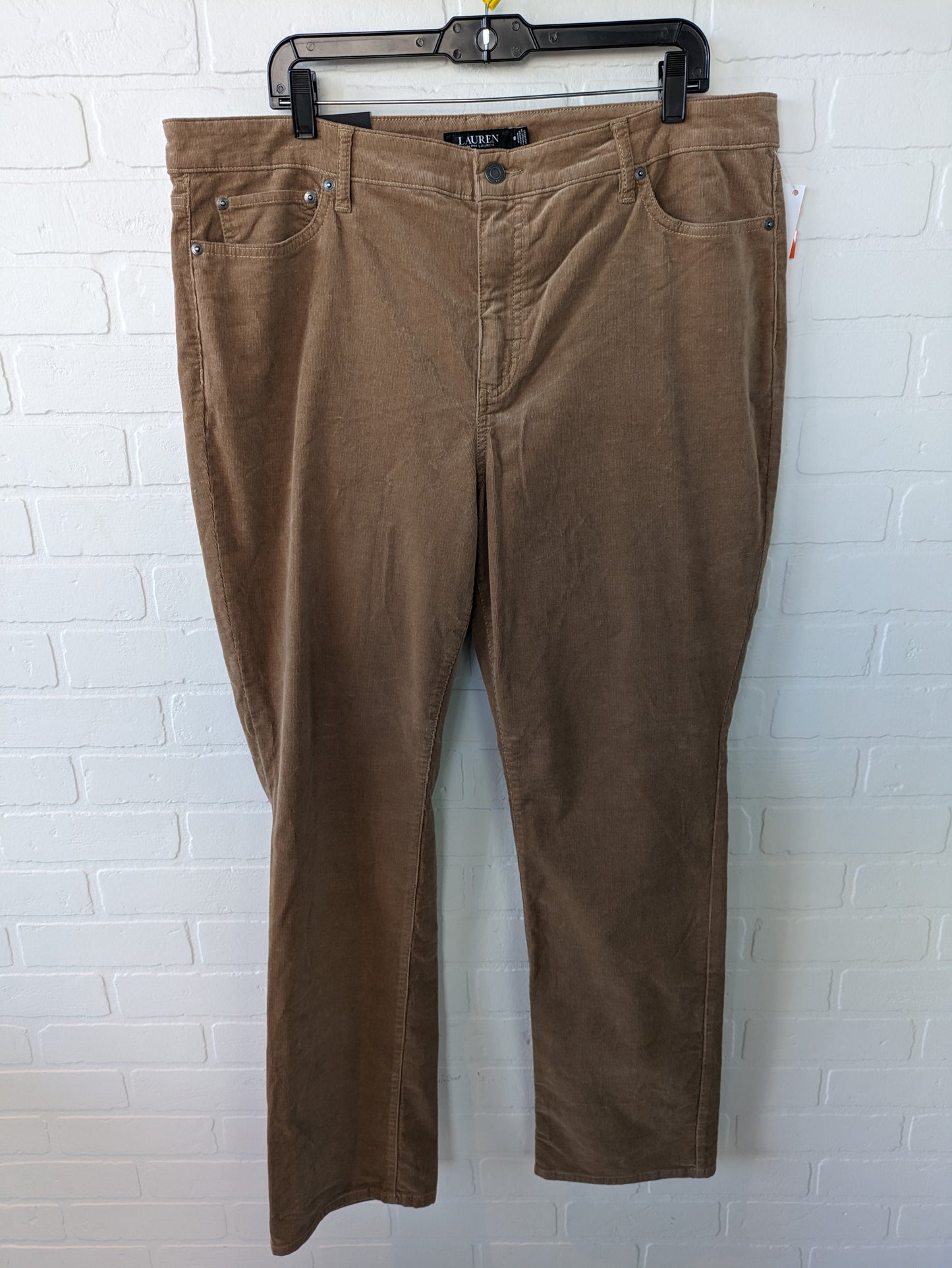 Pants Corduroy By Lauren By Ralph Lauren  Size: 18