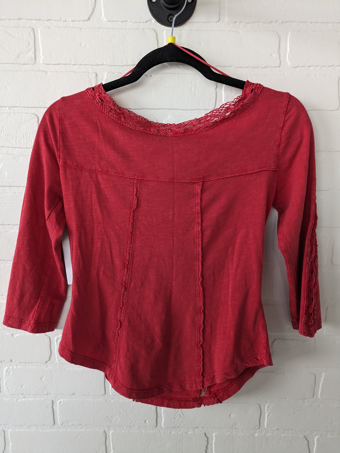 Top 3/4 Sleeve By Free People  Size: Xs