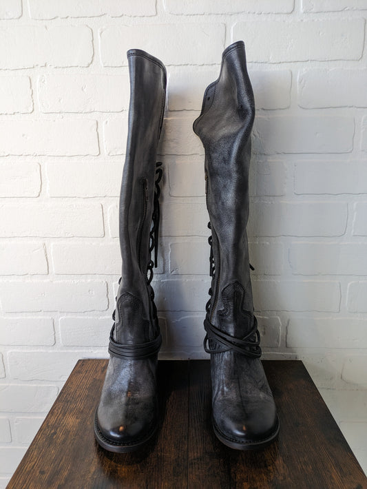 Boots Knee Heels By Freebird  Size: 7