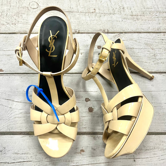Sandals Luxury Designer By Yves Saint Laurent  Size: 9