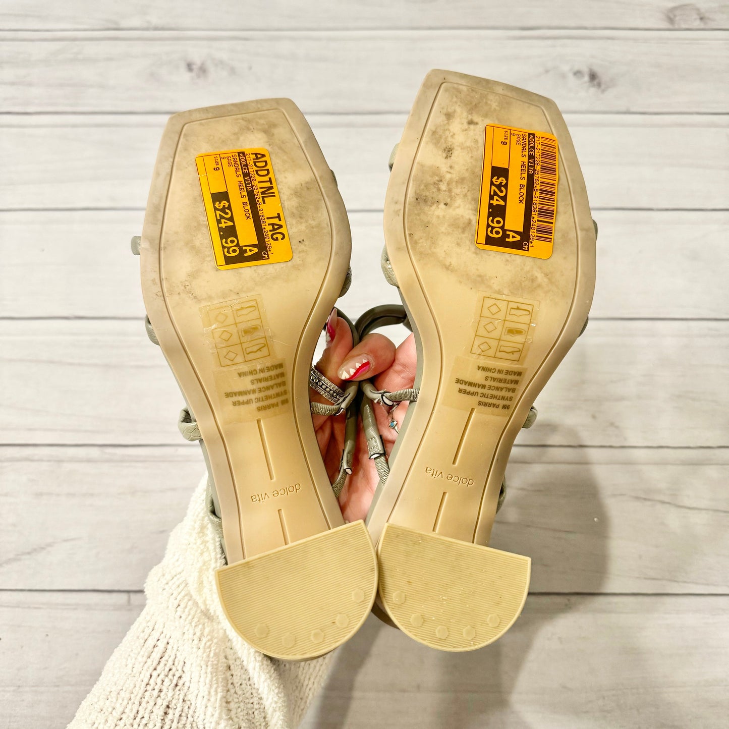 Sandals Heels Block By Dolce Vita  Size: 9