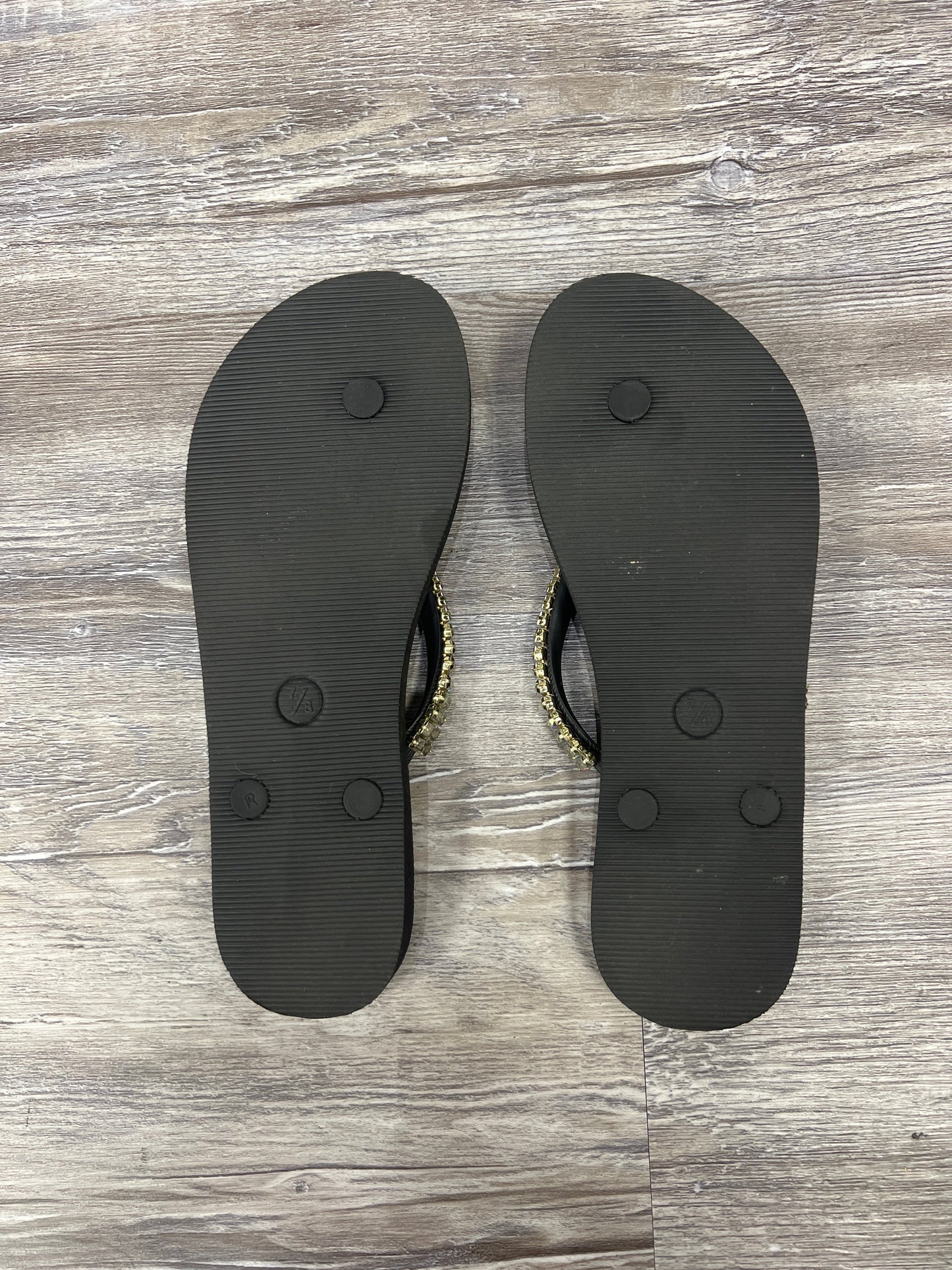Sandals Flip Flops By Mystique Size: 7/8