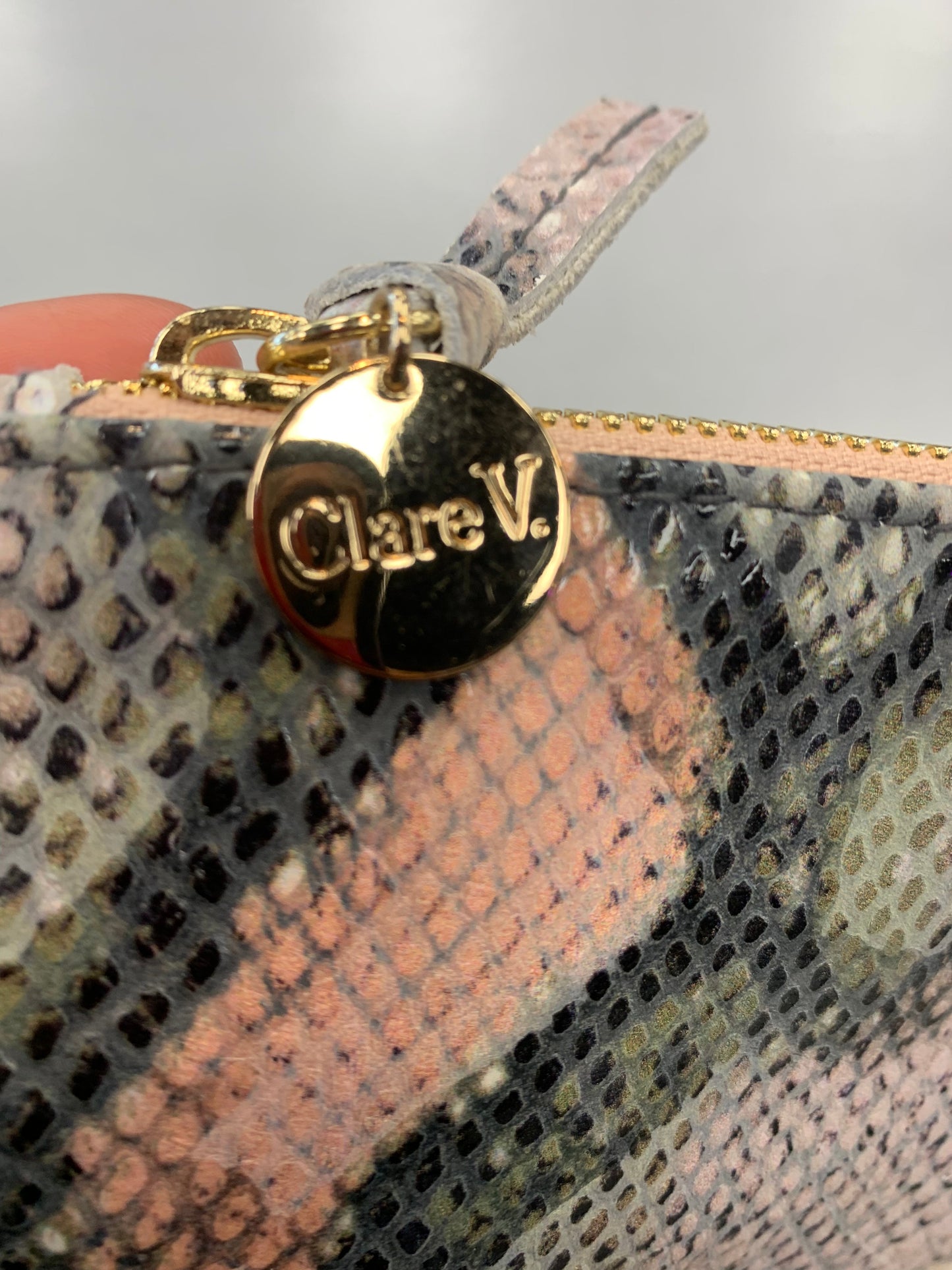Clutch Luxury Designer By Clare V  Size: Large