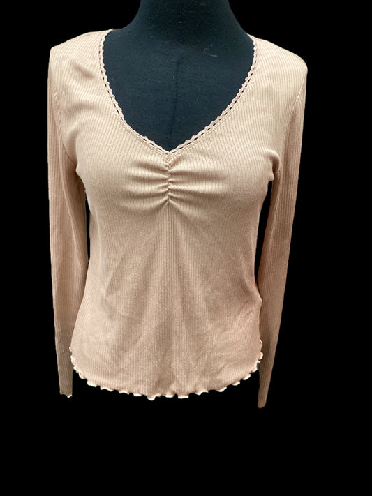 Top Long Sleeve By Pink Rose  Size: L