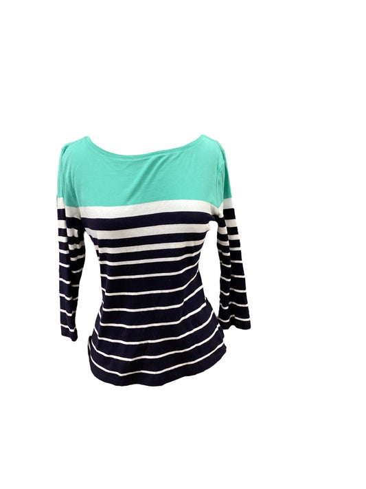 Top 3/4 Sleeve Basic By Talbots  Size: M
