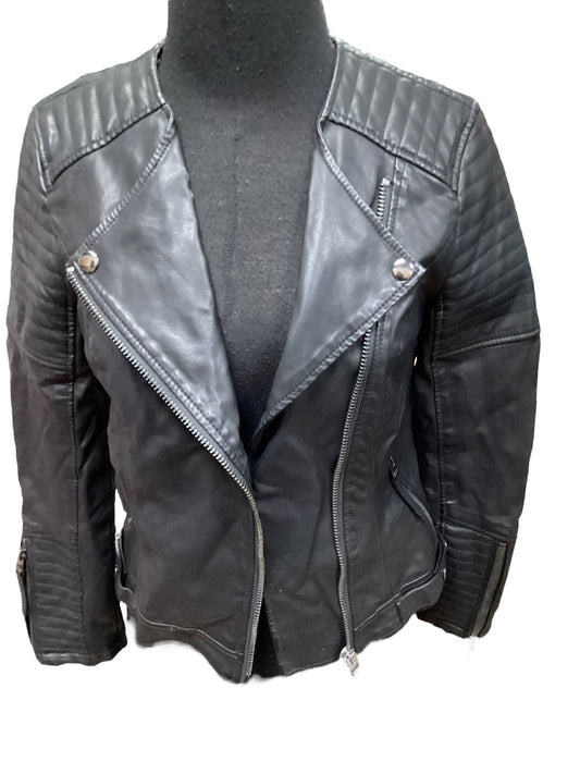 Jacket Leather By Top Shop  Size: 4