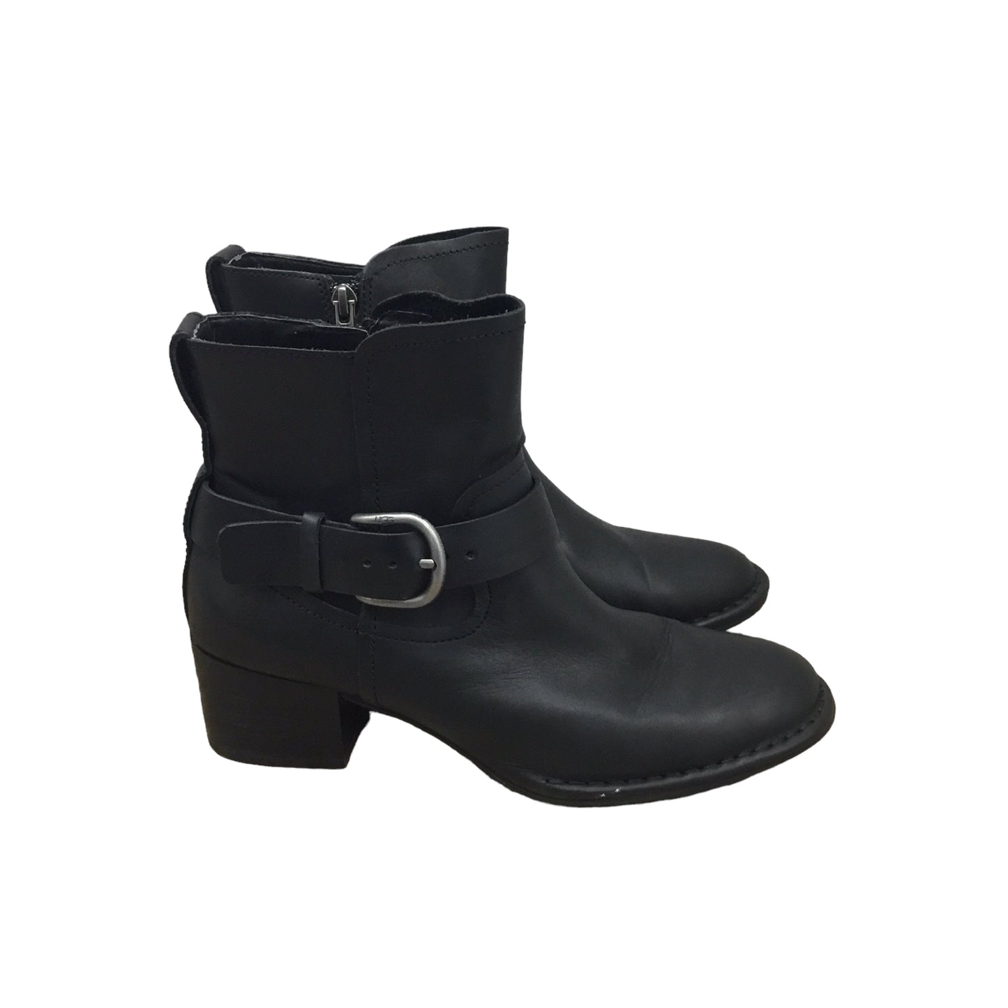 Boots Ankle Heels By Ugg  Size: 7.5