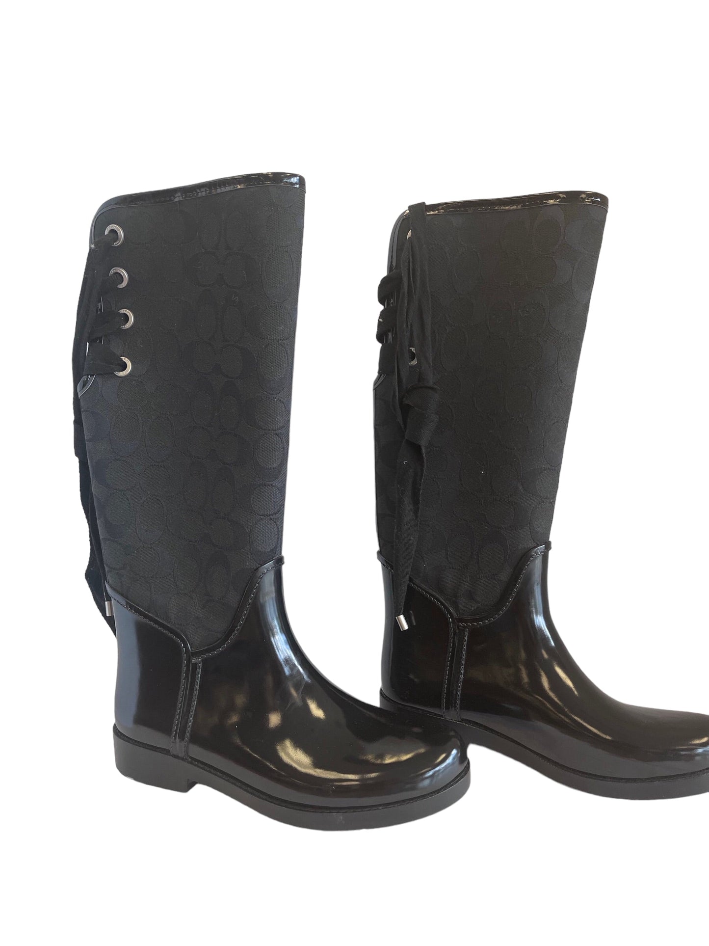 Boots Designer By Coach  Size: 8