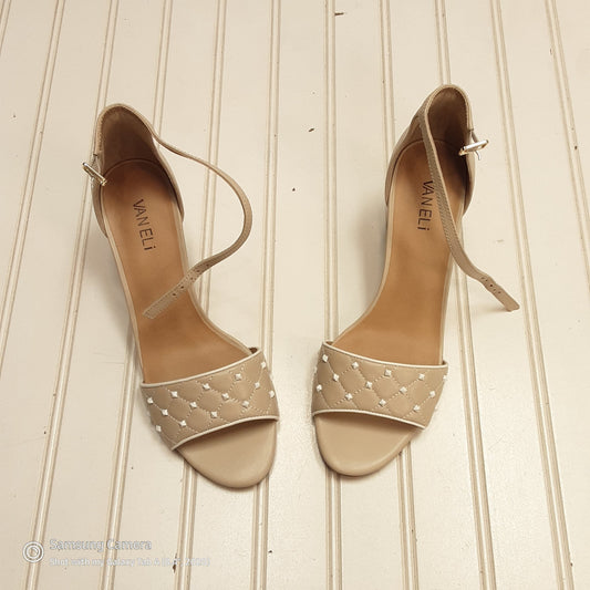Sandals Heels Block By Vaneli  Size: 9