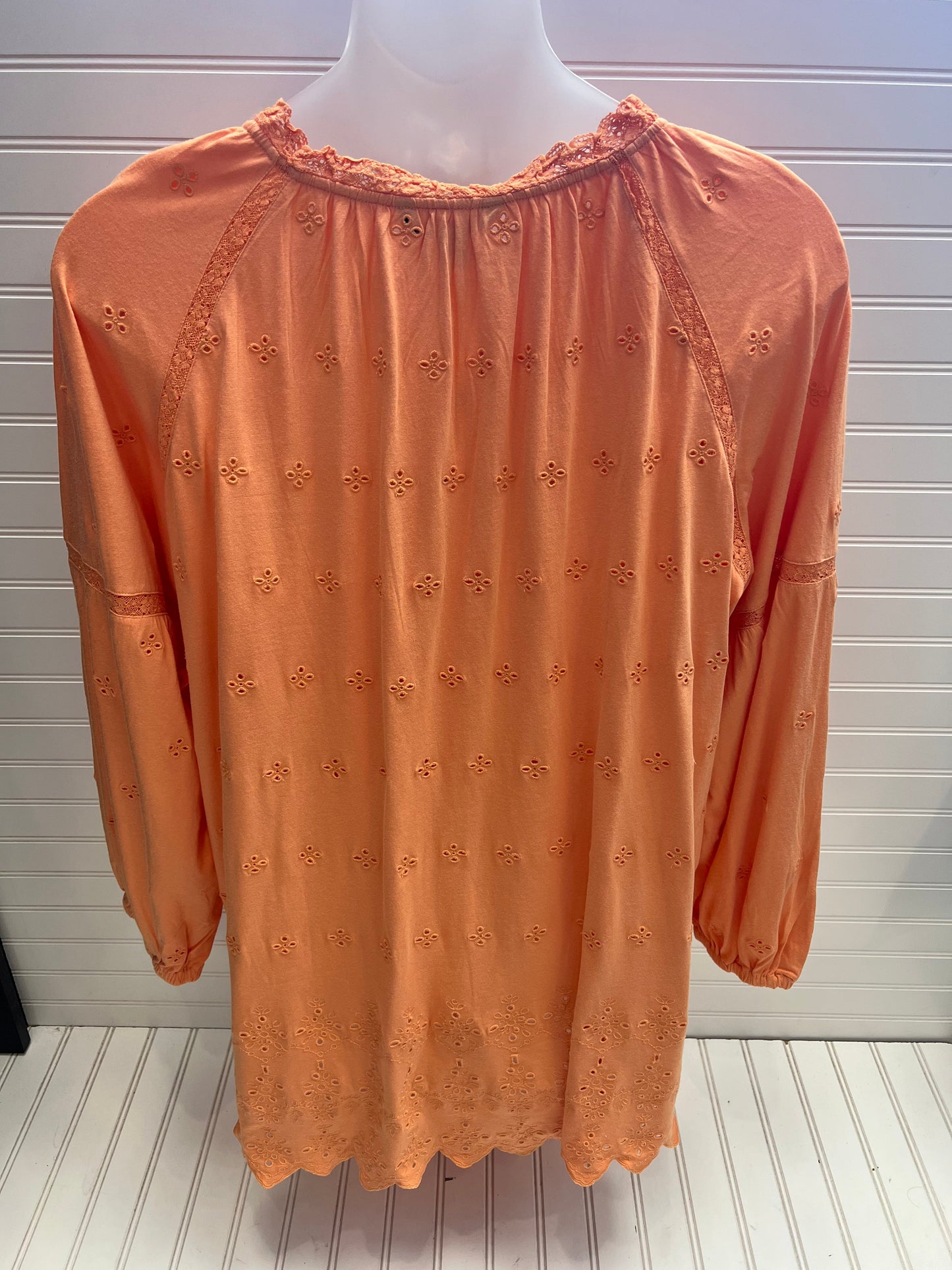 Top Long Sleeve Designer By Lauren By Ralph Lauren  Size: 3x