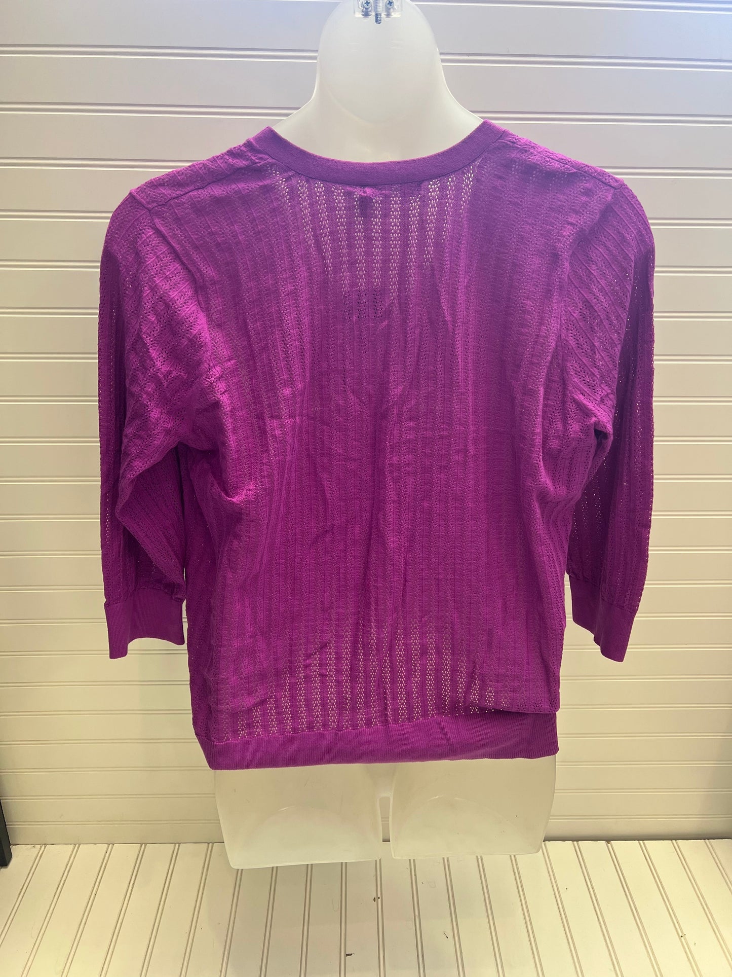 Sweater Cardigan Designer By Lauren By Ralph Lauren  Size: 2x