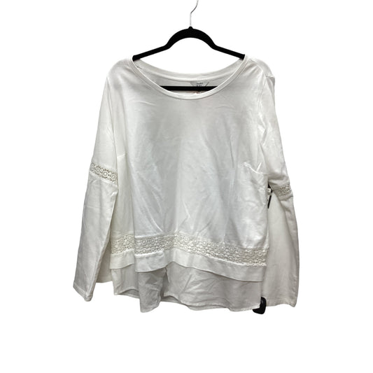 Top Long Sleeve By Crown And Ivy  Size: 1x