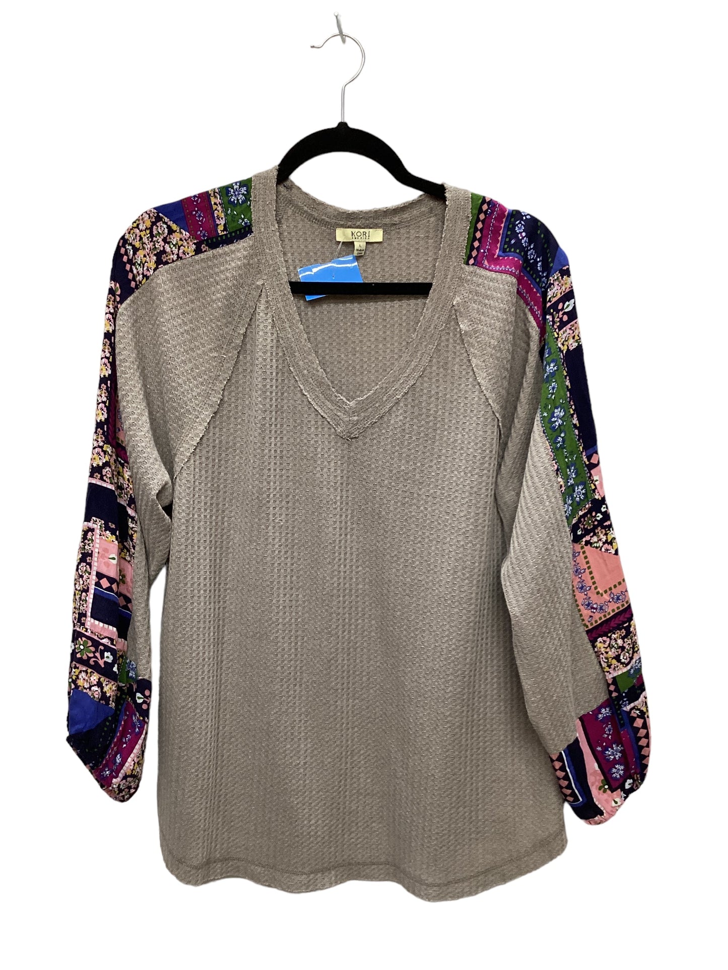 Top Long Sleeve By Kori America  Size: L