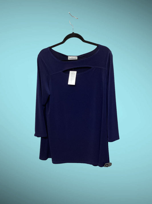 Top Long Sleeve By Peck And Peck  Size: M