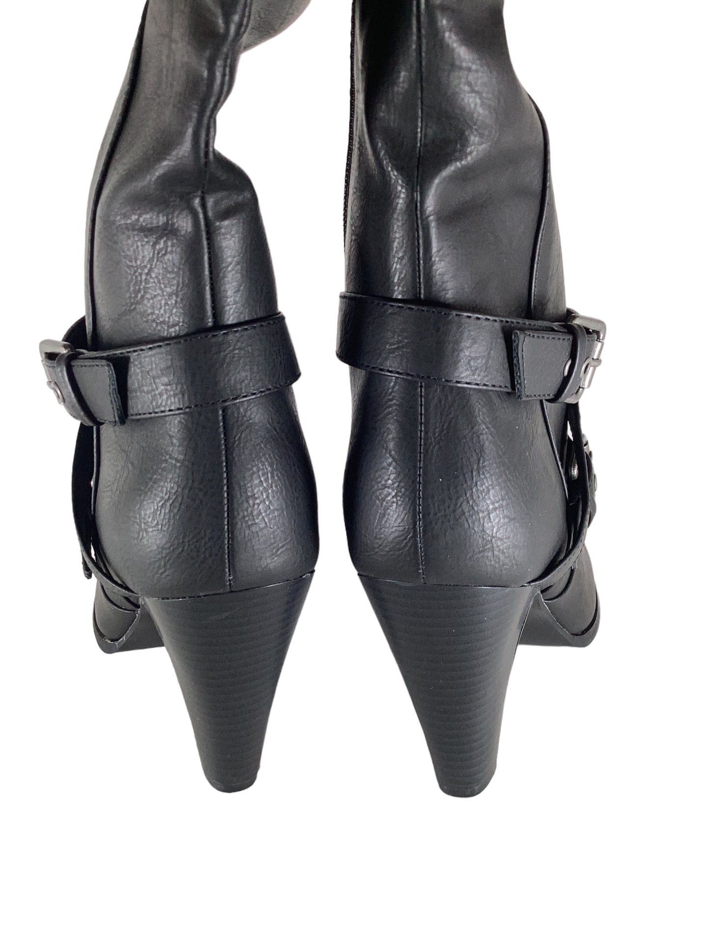 Boots Knee Heels By Just Fab  Size: 10
