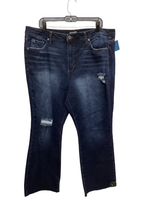 Jeans Flared By Terra & Sky  Size: 18