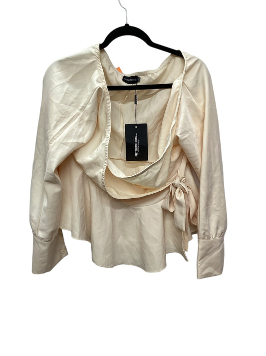 Top Long Sleeve By Pretty Little Thing  Size: L