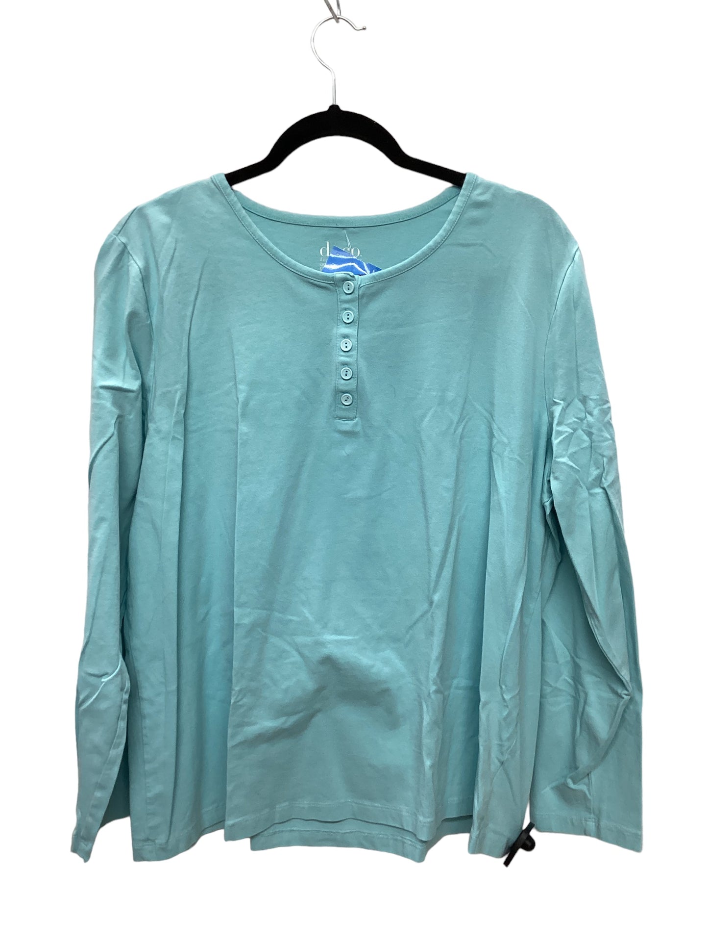 Top Long Sleeve By Denim And Company  Size: L