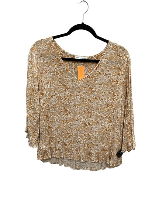 Top Long Sleeve By Cupcakes And Cashmere  Size: L