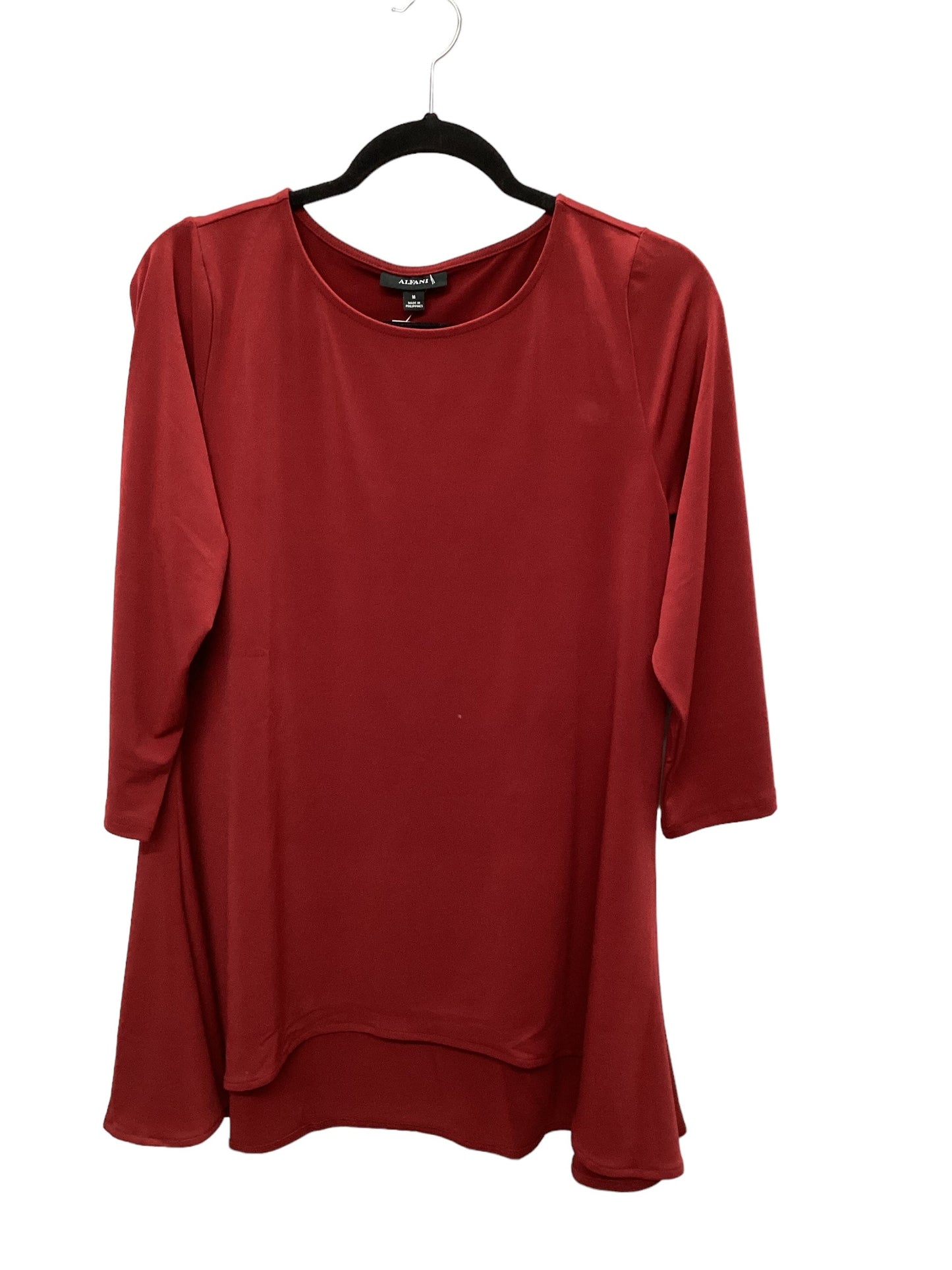 Tunic 3/4 Sleeve By Alfani  Size: M