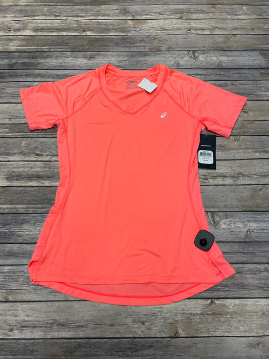 Athletic Top Short Sleeve By Asics  Size: M