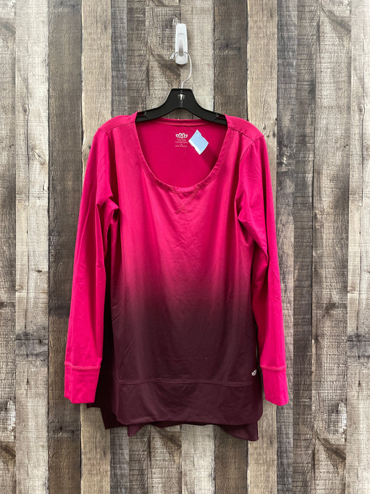 Athletic Top Long Sleeve Crewneck By Maurices  Size: M